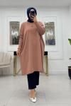 Mia Triko Tunik - Pembe